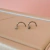 Ponto de luz Anzol para nariz - Stella Piercing's