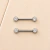 Mamilo flat branco - comprar online