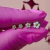 Labret Florzinhas Gold - comprar online