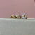 Labret Florzinhas Gold - Stella Piercing's