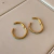Brinco argola slim gold na internet