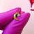 Labret Lua com 1 zircônia