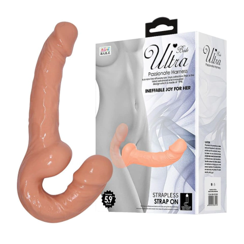 Pênis Para Casal Duplo De Duas Pontas 15,1 X 3,6 Penetração