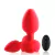 Plug Anal Rosa Vibrador com Controle!Plug Vibrador.