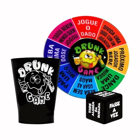 Jogo Drunk Game Drink Brincadeira Embriagante Bebida