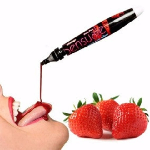 Caneta Comestível Hot Pen Escrever No Corpo Sex Shop Sexy