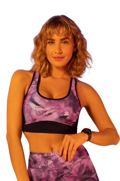 TOP ROSA QUEIMADO COM BOJO