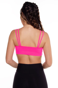 TOP DE TIRAS LISO COM BOJO