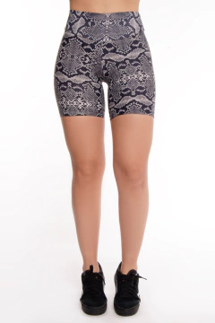 BERMUDA MEIA COXA ESTAMPADA - Jô Macedo