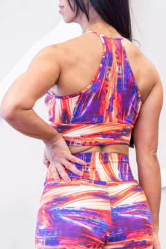 CORSÁRIO ESTAMPADO LARANJA na internet