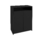 Balcão para Escritório 2 Portas Branco Preto - loja online