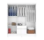 Guarda roupas Casal 6 portas cor flex - loja online