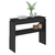 Aparador Creta Com Prateleira Preto - Artely - comprar online