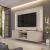 Bancada com painel de 2,18 100% MDF com LED para TV de até 75 polegadas cor 01 na internet
