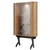 Cristaleira Curva com LED 2 Portas Vidro - comprar online