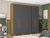 Guarda roupas casal de 2,35 com 6 portas e 4 gavetas MP cor 01