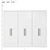 Guarda roupas casal 6 portas de 2,67 cor 02 - comprar online