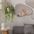 Espelho decorativo com estrutura em MDF
