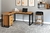 Escrivaninha em L estilo industrial MDF - Casa Sua Móveis