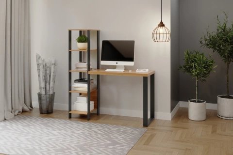 Escrivaninha com estante