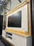 Home ripado para TV de 75" com duas portas de correr 2036 cor 02 Flex - Casa Sua Móveis