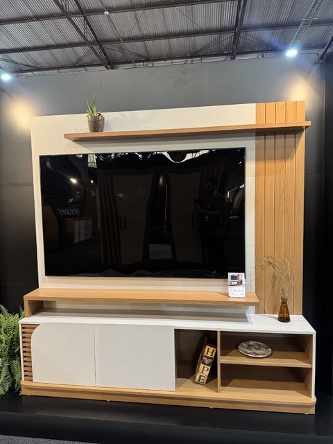 Estante home de 1,82 para TV de até 75 polegadas or 01