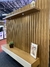 Painel suspenso ripado de 2,23 x 2,50 100% MDF com 2 gavetas com LED - comprar online