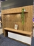 Painel ripado + Rack duas portas em MDF com LED