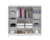 Guarda Roupas de casal 100% MDF de 2,38 MP cor 03 na internet