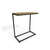 Mesa de apoio para sofá estilo industrial com estrutura metálica - comprar online