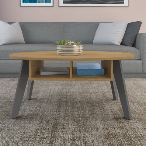 Mesa de Centro Diva Artely Carvalho/ Grafite