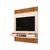 Painel ripado de 1,90x2,40 de altura 100% MDF com LED para TV de até 75 polegadas cor 01 - loja online