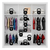 Guarda roupas 3 portas de correr com espelho cor 02 - comprar online