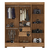 Imagem do Guarda roupas casal de 6 portas com 1,80 cor 02
