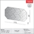 Painel decorativo espelhado de 1,70 - comprar online