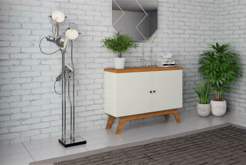 Balcão retrô de 1,20 100% MDF - comprar online