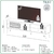 Rack Para Sala de 2,20 com tela em MDF na internet