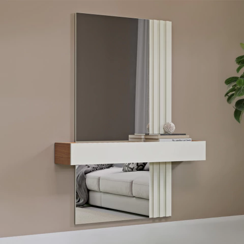 Aparador Suspenso 110cm 01 Gaveta 100% MDF cor 02 - comprar online