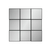 Painel Decorativo 3D em MDF Quadriculado Espelhado - comprar online