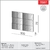Painel decorativo espelhado em 3D - comprar online
