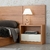 Mesa de cabeceira 100% MDF com uma gaveta