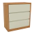 Imagem do Cômoda com 3 Gavetas 90cm 100% MDF