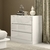 Cômoda com 3 Gavetas 90cm 100% MDF Off White