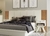 Cabeceira com painel Ripado de 270cm 100% MDF Freijó off white