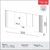 Cabeceira com Painel Ripado de 3,00M 100% MDF Off White na internet