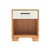 Mesa de cabeceira 100% MDF com uma gaveta Dalla Costa Freijó Off White na internet