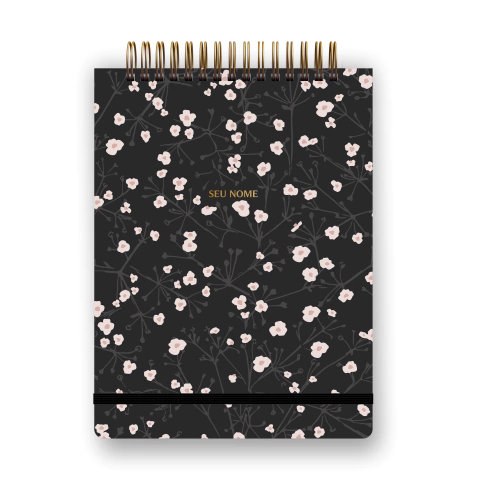 BLOCO A5 PAUTADO - LUNA PRETO - comprar online