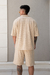 Conjunto microperforado (beige) - tienda online