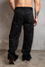 Pantalon custom Smiles (negro) - tienda online