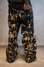 Pantalon custom Letter 2 (negro) - tienda online